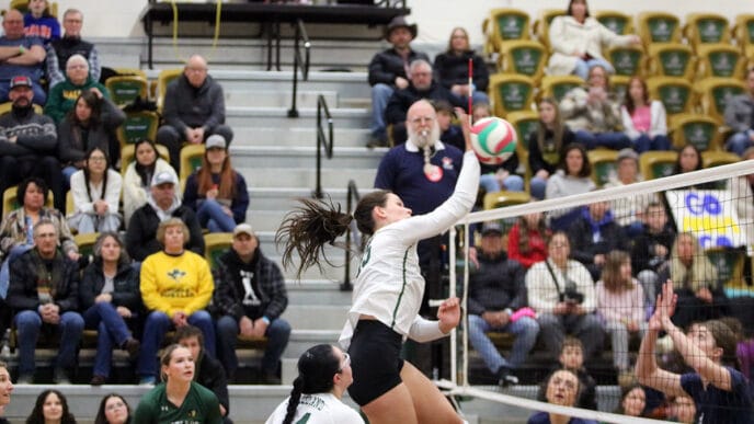 Feb 14 rustlers womens vball 2 | Meridian Source