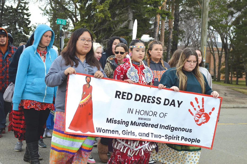 red dress protest A Handmaid's Tale of Protest