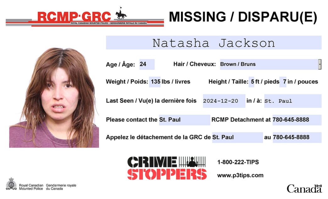 Missing-Poster-Natasha-Jackson | Meridian Source