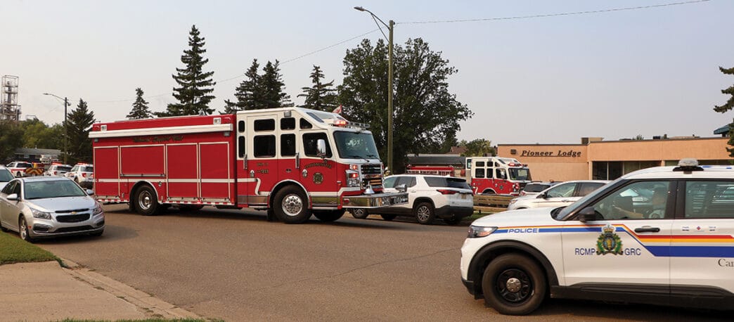 A fire broke out at Pioneer Lodge Sept. 8 - Dan Gray - Meridian Source Photo | Meridian Source