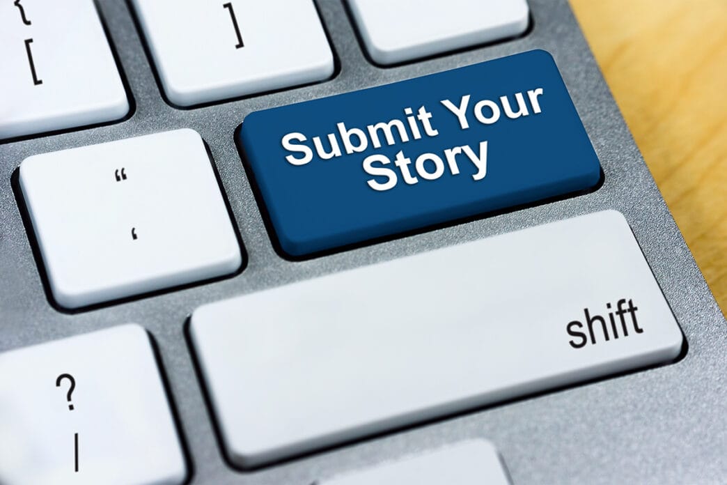 Written,Word,Submit,Your,Story,On,Blue,Keyboard,Button.,Online | Meridian Source