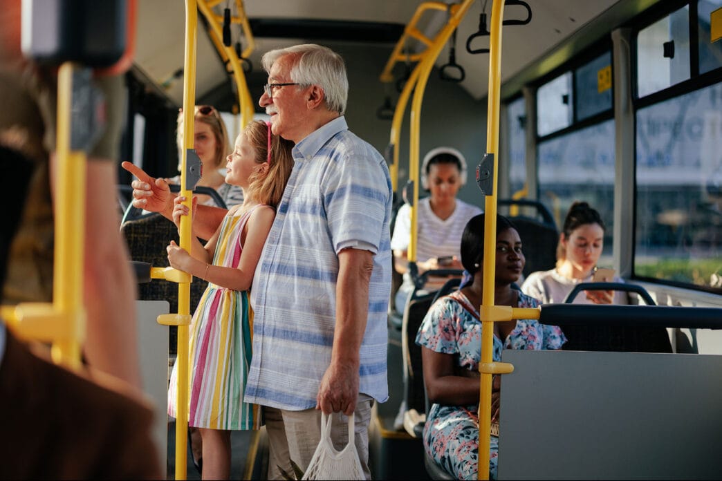 A,Senior,Man,And,His,Granddaughter,Are,Having,A,Ride | Meridian Source