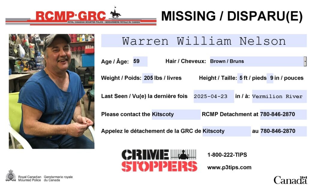 Missing Person Poster Nelson | Meridian Source