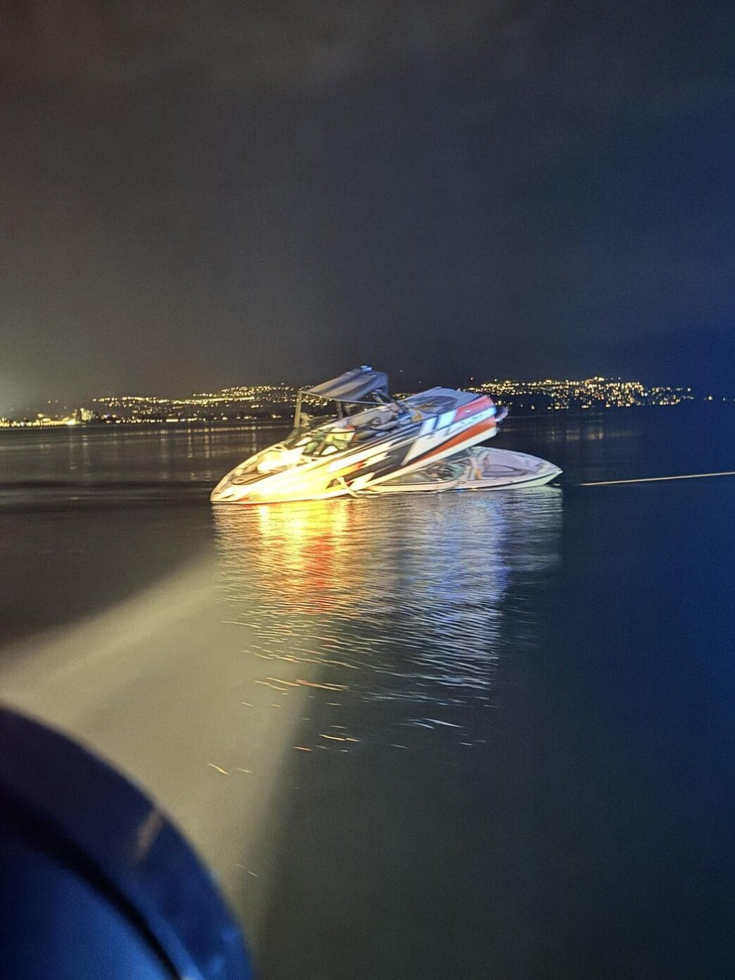 Several people injured when boat lands on another on BCs Okanagan Lake police | Meridian Source