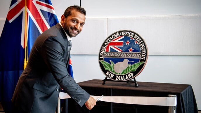 Aggregator Downloaded image for imported item 78078 | Meridian Source FBI boss Kash Patel gave New Zealand officials 3D-printed guns illegal to possess under local laws