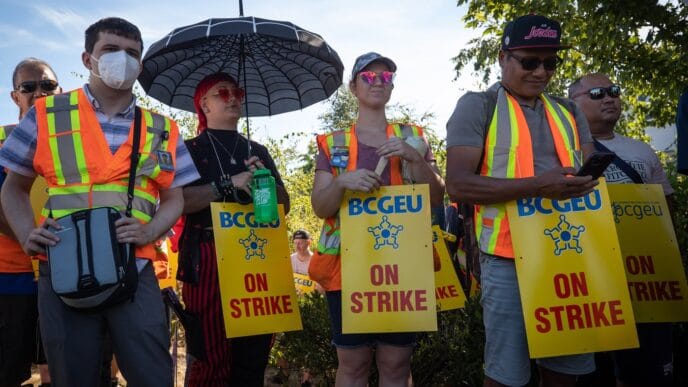 In the news today Strike deadline passes for public service staff | Meridian Source