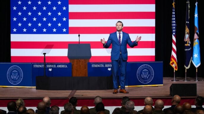 Hegseth declares an end to politically correct leadership in the US military | Meridian Source
