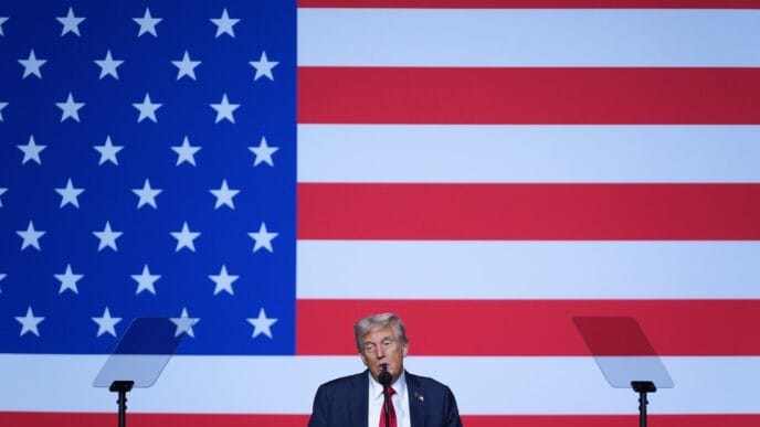 Trump returns to 51st state rhetoric in speech to US military officials | Meridian Source