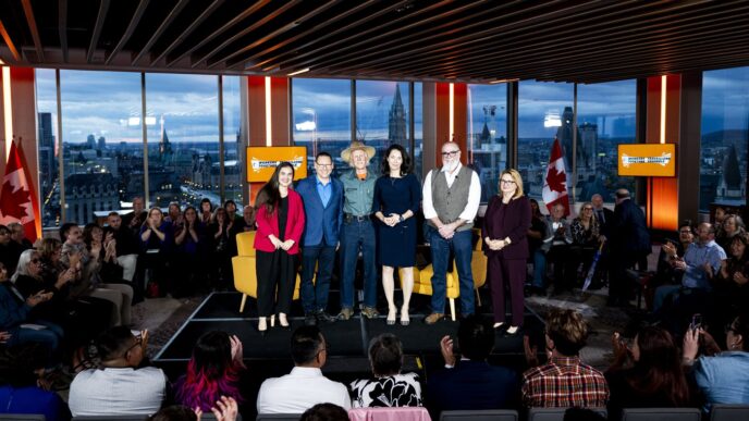 Aggregator Downloaded image for imported item 81889 | Meridian Source NDP leadership candidates working on French ahead of first debate in Montreal