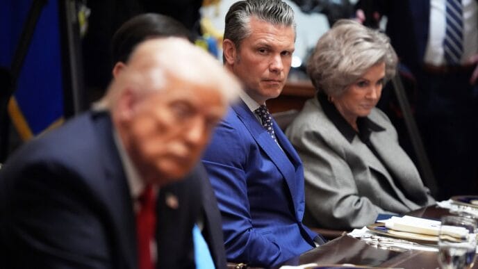 Aggregator Downloaded image for imported item 81454 | Meridian Source Trump administration announces another strike on alleged drug-carrying boat, in the Pacific Ocean