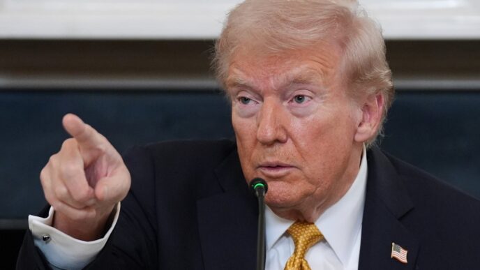 Aggregator Downloaded image for imported item 81752 | Meridian Source Business sector not sounding alarm after Trump ends trade talks over ad campaign