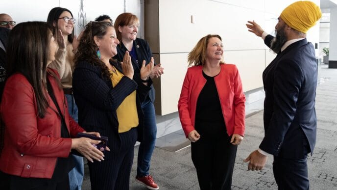 Aggregator Downloaded image for imported item 81370 | Meridian Source NDP leadership contenders to make their pitches to voters in first forum