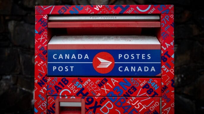 Aggregator Downloaded image for imported item 79820 | Meridian Source Canada Post union switching from countrywide to rotating strikes