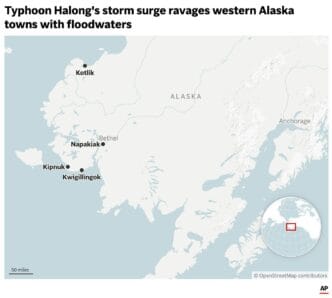Alaska airlifting hundreds from storm-devastated coastal villages
