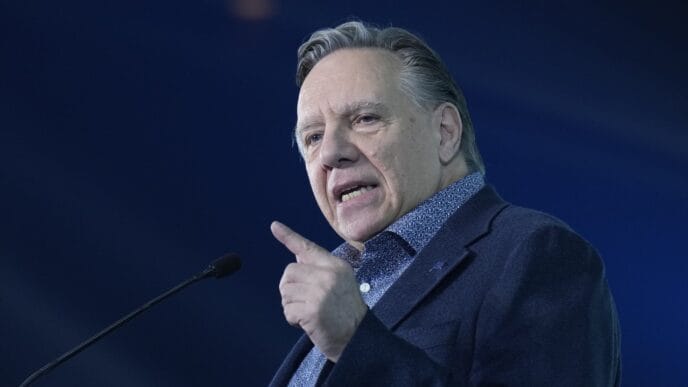 Aggregator Downloaded image for imported item 78711 | Meridian Source Legault urges stronger U.S.-Canada ties amid trade tensions at summit