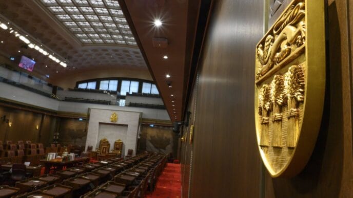 Aggregator Downloaded image for imported item 78569 | Meridian Source Senate curbs spending on language training, spousal travel