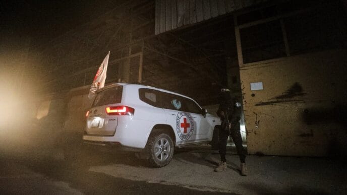 Aggregator Downloaded image for imported item 80451 | Meridian Source Israelis are identifying the second group of bodies handed over by Hamas as tenuous truce holds