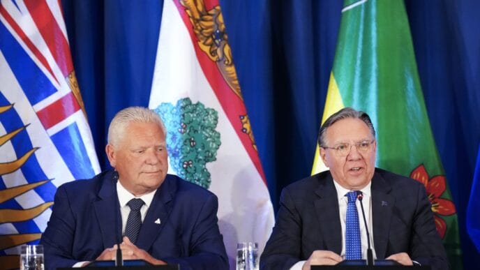 Aggregator Downloaded image for imported item 78731 | Meridian Source Legault, Ford, Great Lakes governors to hold news conference after weekend meeting