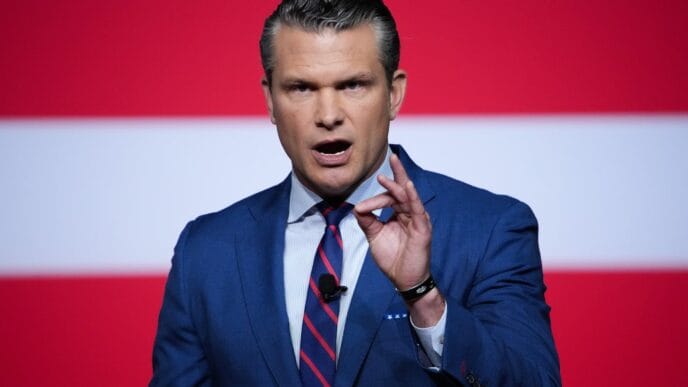 Aggregator Downloaded image for imported item 78546 | Meridian Source Hegseth announces latest strike on boat near Venezuela he says was trafficking drugs