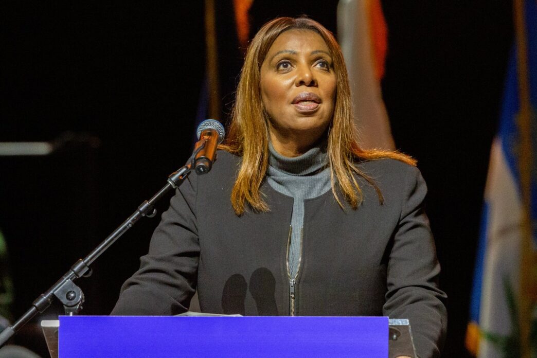 Aggregator Downloaded image for imported item 81740 | Meridian Source New York Attorney General Letitia James pleads not guilty in mortgage fraud case pushed by Trump