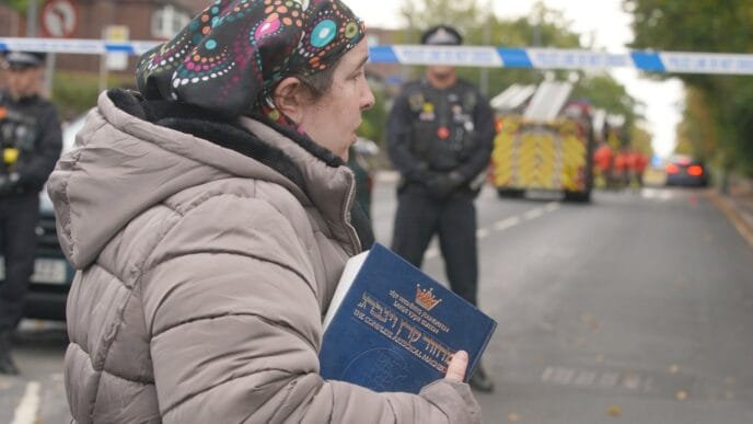 Jewish group calls for more government protection after Manchester synagogue attack