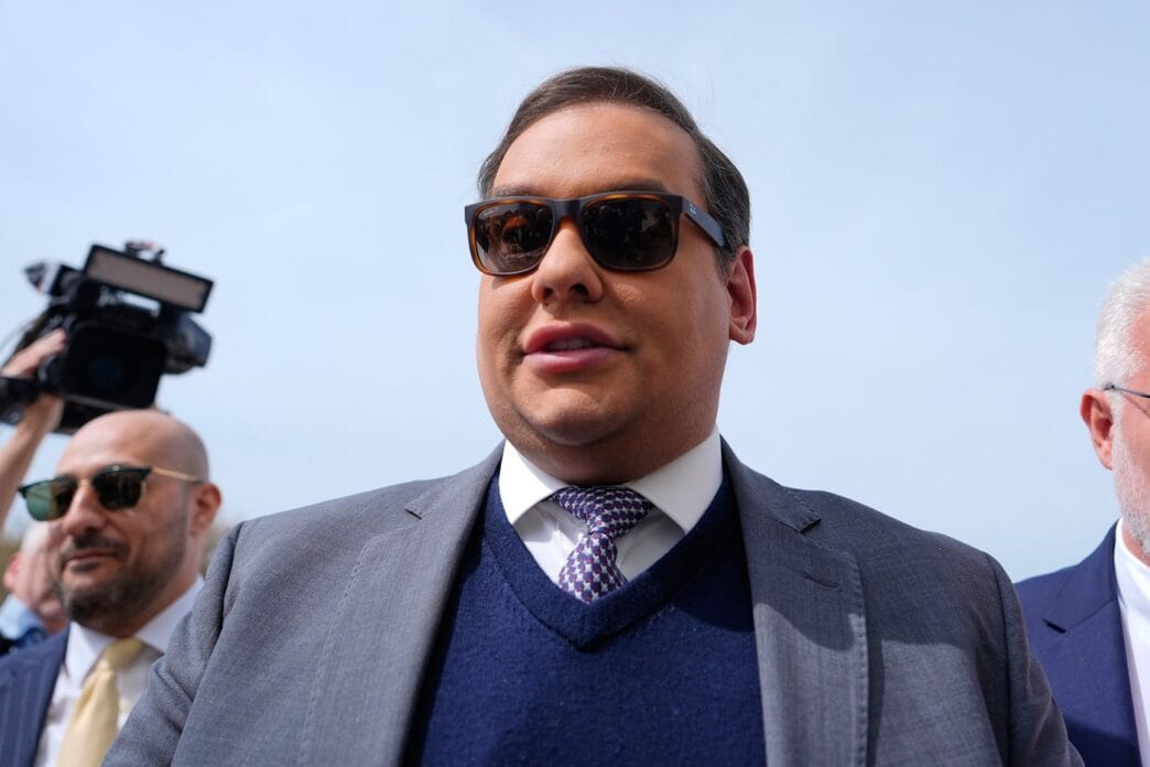 Aggregator Downloaded image for imported item 81021 | Meridian Source Trump says he has commuted sentence of former US Rep. George Santos in federal fraud case