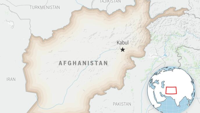 Afghanistan says Pakistani airstrikes in east of the country have killed 10 people, mostly children