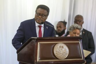US sanctions high-ranking Haitian official and accuses him of supporting gangs