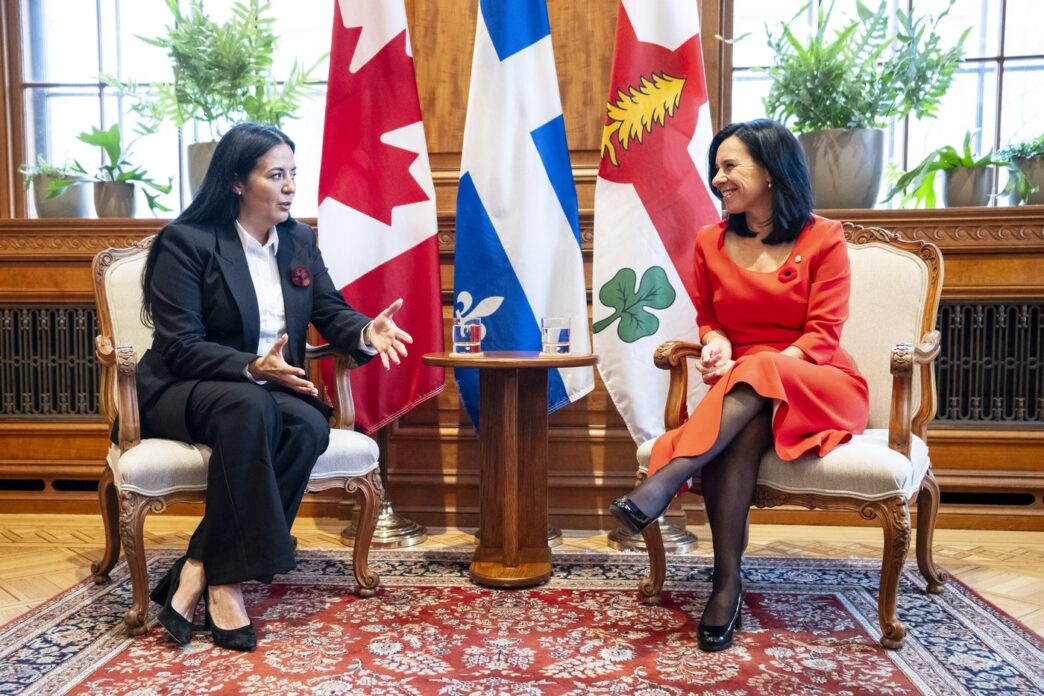 Aggregator Downloaded image for imported item 83801 | Meridian Source Montreal Mayor Valérie Plante sends message against cynicism as she meets successor