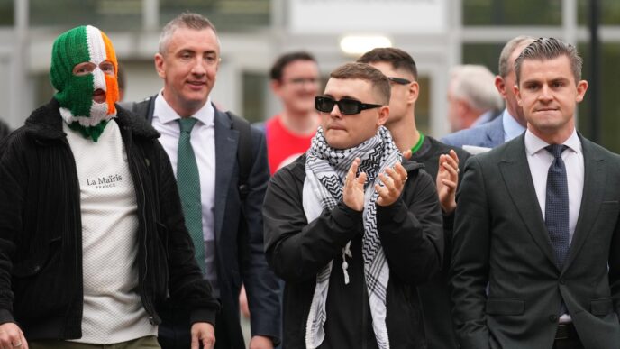 Aggregator Downloaded image for imported item 87229 | Meridian Source CBSA, PMO say they were not involved in MP announcing ban on Belfast band Kneecap