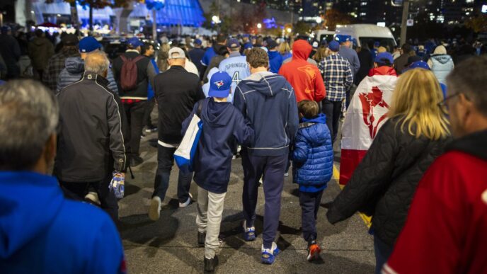 Aggregator Downloaded image for imported item 83071 | Meridian Source Hope turns into heartbreak for Toronto Blue Jays fans after World Series loss