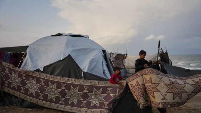 Aggregator Downloaded image for imported item 87182 | Meridian Source Israeli military says the Red Cross has received another set of remains from Gaza militants