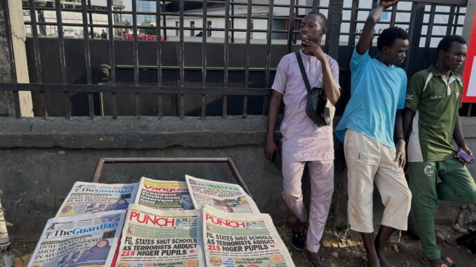 50 schoolchildren escape captivity in Nigeria, 253 students and 12 teachers still being held