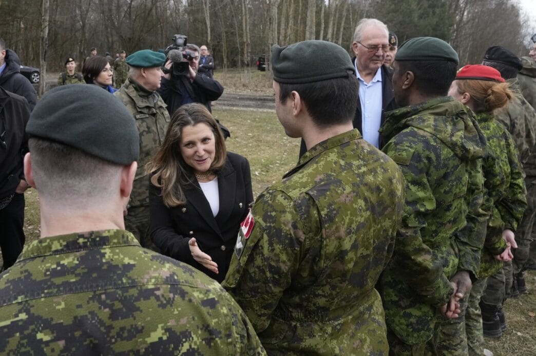 Aggregator Downloaded image for imported item 84593 | Meridian Source Freeland tasked with tapping Canadian businesses to help rebuild Ukraine