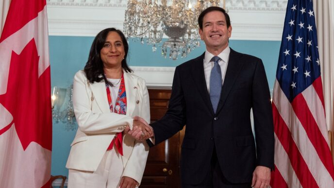 Aggregator Downloaded image for imported item 84277 | Meridian Source U.S. Secretary of State Marco Rubio to attend G7 foreign ministers meeting next week