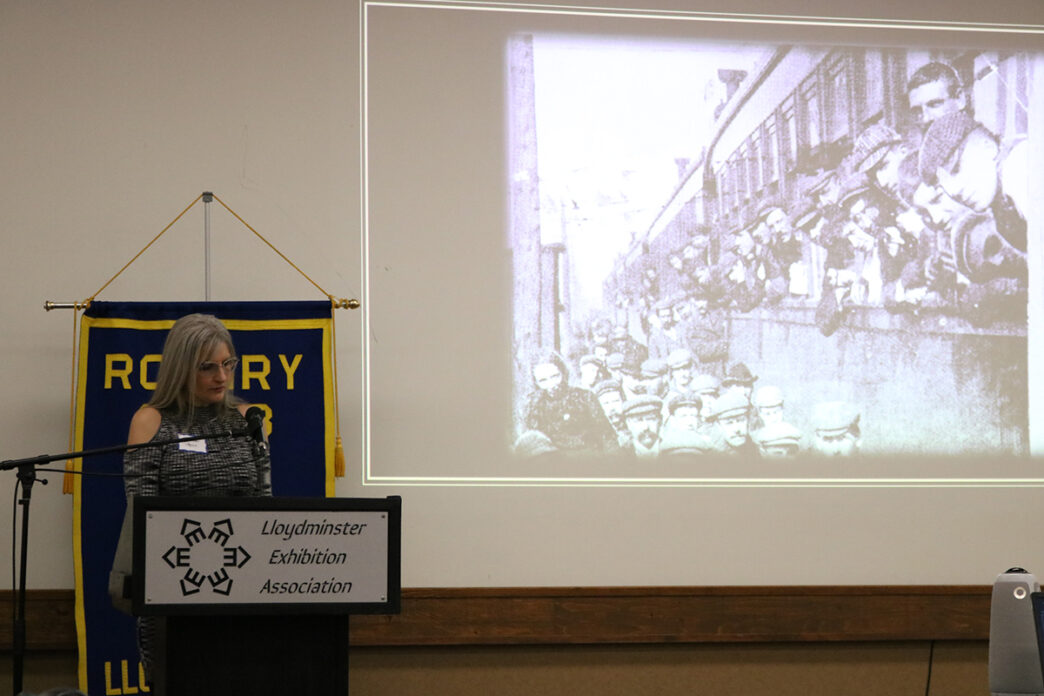 Christian - Corrine Price presents to rotary | Meridian Source