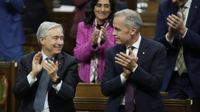 Aggregator Downloaded image for imported item 85807 | Meridian Source Liberal budget survives in tight House vote before Carney departs for UAE