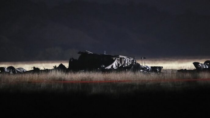 Turkish military plane with 20 on board crashes in Georgia