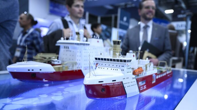 Aggregator Downloaded image for imported item 85865 | Meridian Source Canada, U.S., Finland take step forward on ICE Pact plan to build icebreakers