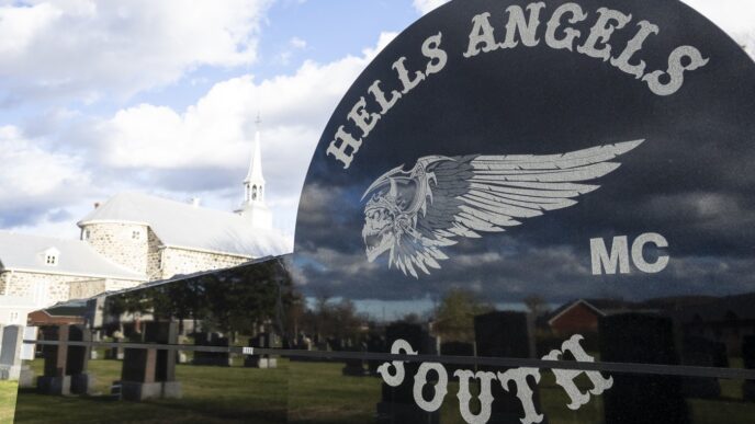 Catholic diocese near Montreal expresses regret about Hells Angels tombstone