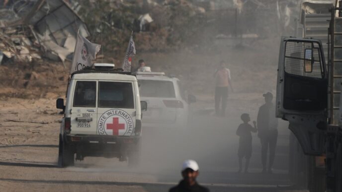 US officials in Israel to press truce forward as first phase of Israel-Hamas ceasefire wanes