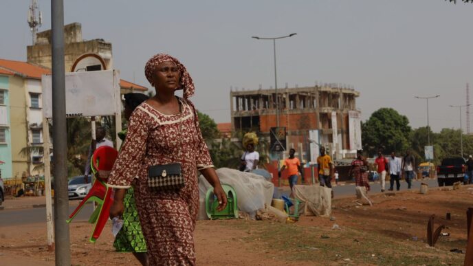 Aggregator Downloaded image for imported item 87392 | Meridian Source Soldiers in Guinea-Bissau appear on state television saying they have seized power in the country