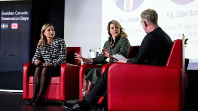 Aggregator Downloaded image for imported item 86620 | Meridian Source Saab CEO says plan to build Gripen jets in Canada depends on Ottawa making an order