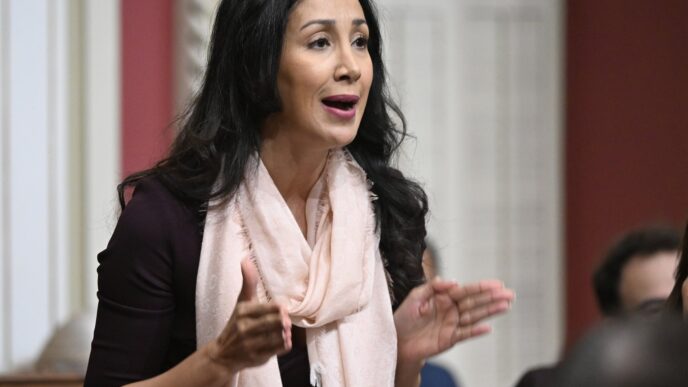 Aggregator Downloaded image for imported item 85868 | Meridian Source Quebec MNA Marwah Rizqy suspended from Liberal caucus, stripped of leadership duties