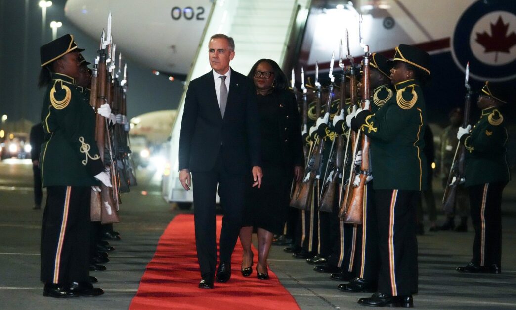 Aggregator Downloaded image for imported item 86729 | Meridian Source PM Carney in Johannesburg as G20 meetings kick off, set to meet with numerous leaders