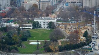 Aggregator Downloaded image for imported item 90222 | Meridian Source Trump sued by preservationists seeking architecture review over White House ballroom project