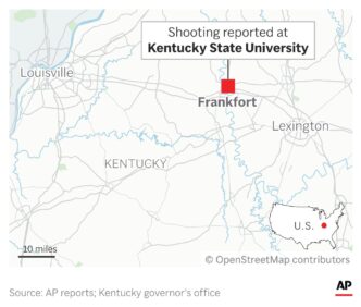 Shooting at Kentucky State University leaves 1 dead, 1 hurt and a suspect in custody, officials say