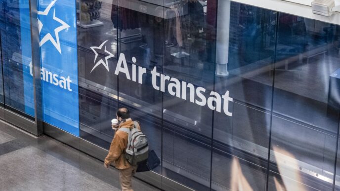 Air Transat limits fallout from strike threat, flight cancellations under two dozen