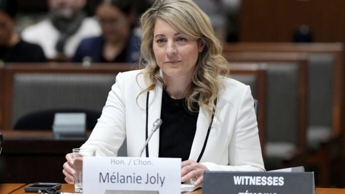 Joly says Stellantis getting a notice of default following production shift to U.S.