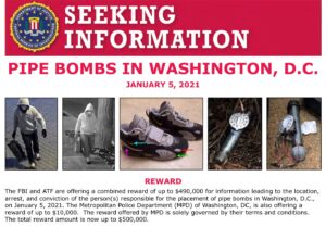 FBI makes arrest in investigation into pipe bombs placed in DC on eve of Jan. 6 riot, AP source says